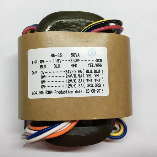 DIY R Type Tube Amplifier Transformer 50W 170Vx6.3V Sound Audio CD Player Hifi Dual 24V 12V
DIY R Type Tube Amplifier Transformer 50W 170Vx6.3V Sound Audio CD Player Hifi Dual 24V 12V