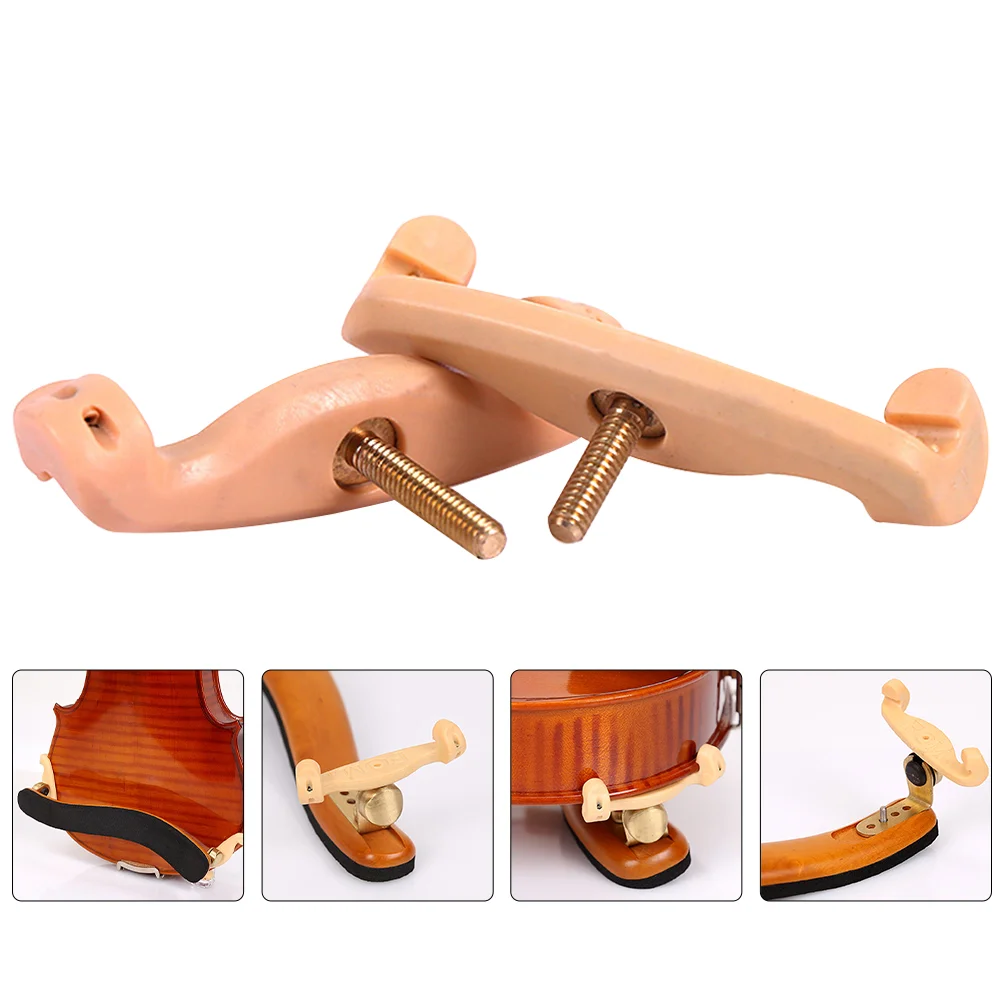 2 Pcs Violin Shoulder Rest for Beginners Playing Support Plastic Adults Bracket Convenient Abs Natural Silica Gel
2 Pcs Violin Shoulder Rest for Beginners Playing Support Plastic Adults Bracket Convenient Abs Natural Silica Gel