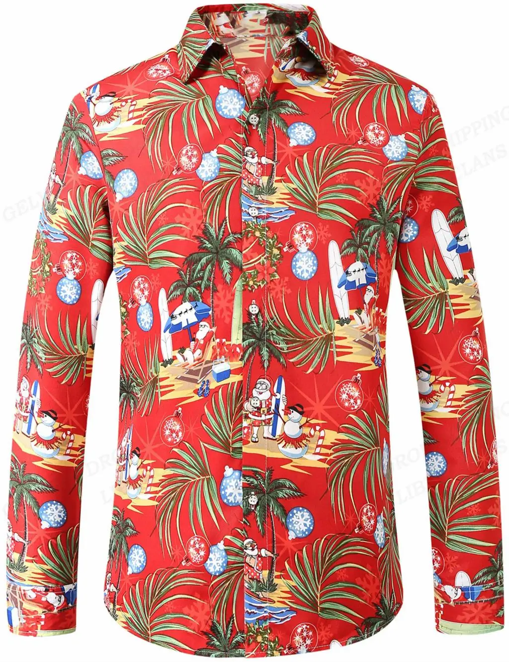 Long Sleeve Hawaiian Shirts Men Fashion Shirt Santa Claus Beach Blouses Turn Over Collar Camisas Christmas Shirts Unisex Blouse
Long Sleeve Hawaiian Shirts Men Fashion Shirt Santa Claus Beach Blouses Turn Over Collar Camisas Christmas Shirts Unisex Blouse
