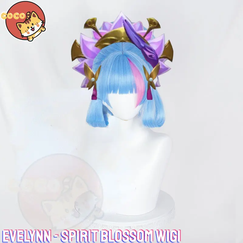 CoCos Game LOL Evelynn Spirit Blossom Cosplay Wig Game Cos LOL Wig Spirit Blossom Evelynn Cosplay Blue Hair
CoCos Game LOL Evelynn Spirit Blossom Cosplay Wig Game Cos LOL Wig Spirit Blossom Evelynn Cosplay Blue Hair