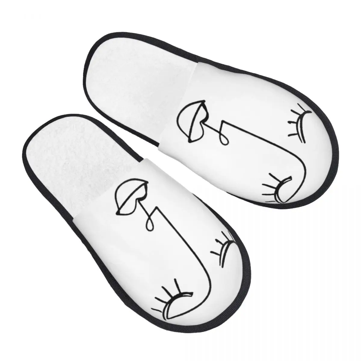 One Line Face Art House Slippers Women Cozy Memory Foam Pablo Picasso Slip On Bedroom Slipper Shoes
One Line Face Art House Slippers Women Cozy Memory Foam Pablo Picasso Slip On Bedroom Slipper Shoes
