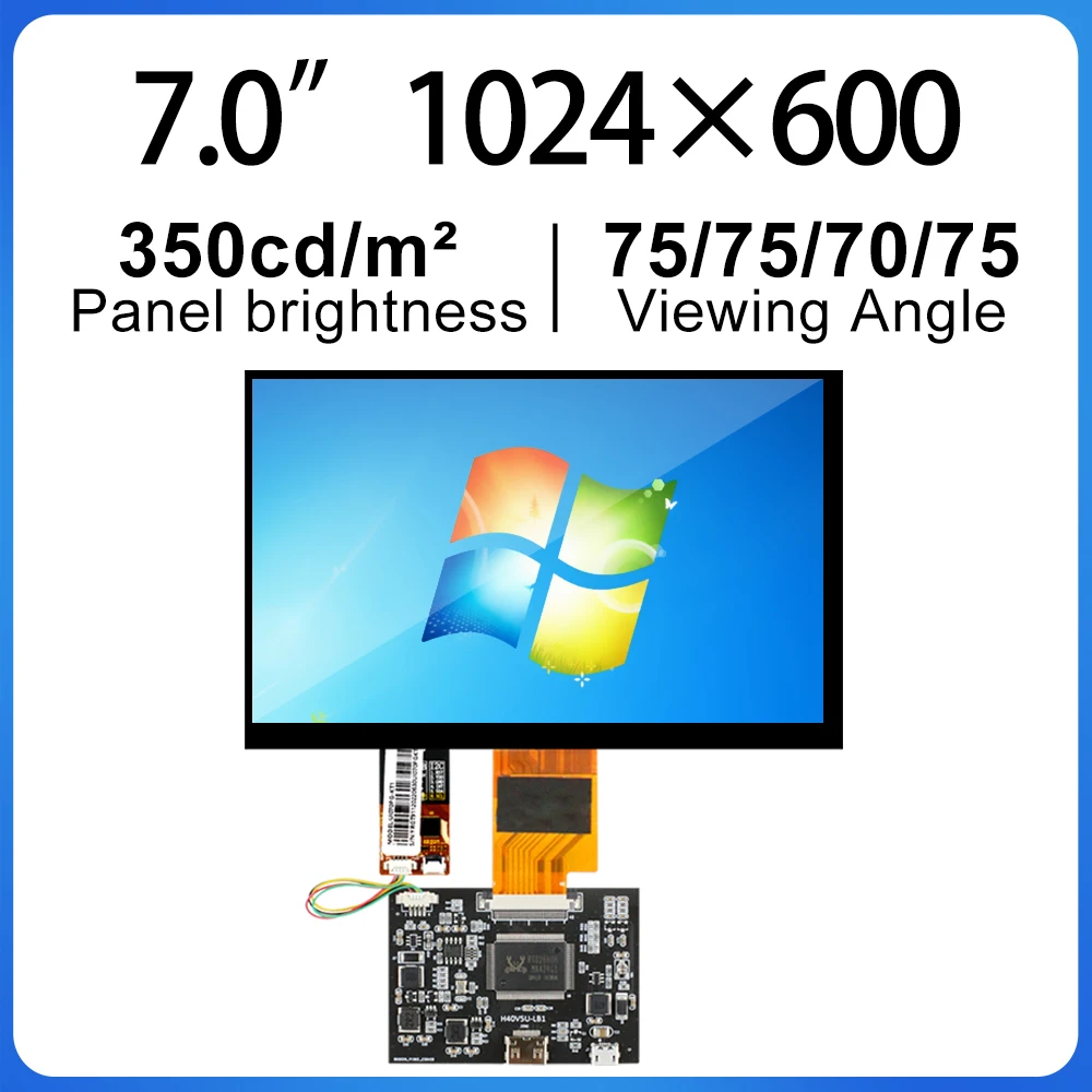 

5,5-дюймовый ЖК-дисплей psnel 7,0 (RGB)×600 ЖК-дисплей HD с емкостным сенсорным экраном с HDMI-платой стандарта для модуля PMP LCM