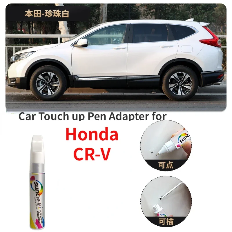 

Car Touch up Pen Adapter for Honda CR-V Paint Fixer Pearl White Colored Crystal Black Haoying Star Moon White Automobile Coating