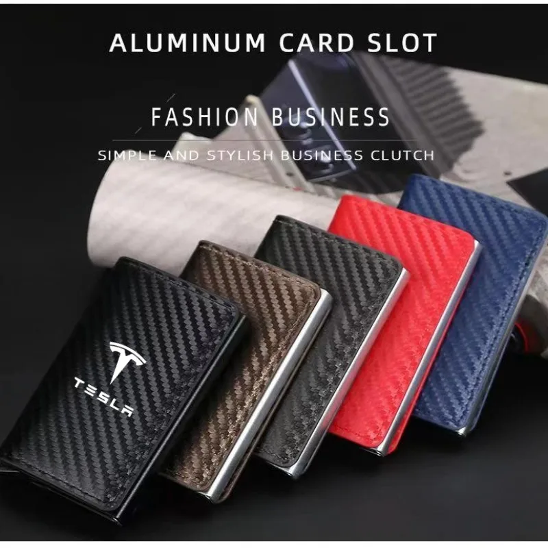 ID Credit Bank Card Holder Wallet Anti Rfid Protected Magic Case For Tesla Model 3 Model X Model S Model Y Car Accessory
ID Credit Bank Card Holder Wallet Anti Rfid Protected Magic Case For Tesla Model 3 Model X Model S Model Y Car Accessory