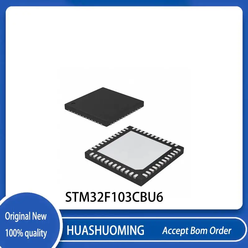 

2Pcs/Lot STM32F103CBU6 STM32F 103CBU6 UQFN-48 STK3102III STK3102 HYB-15