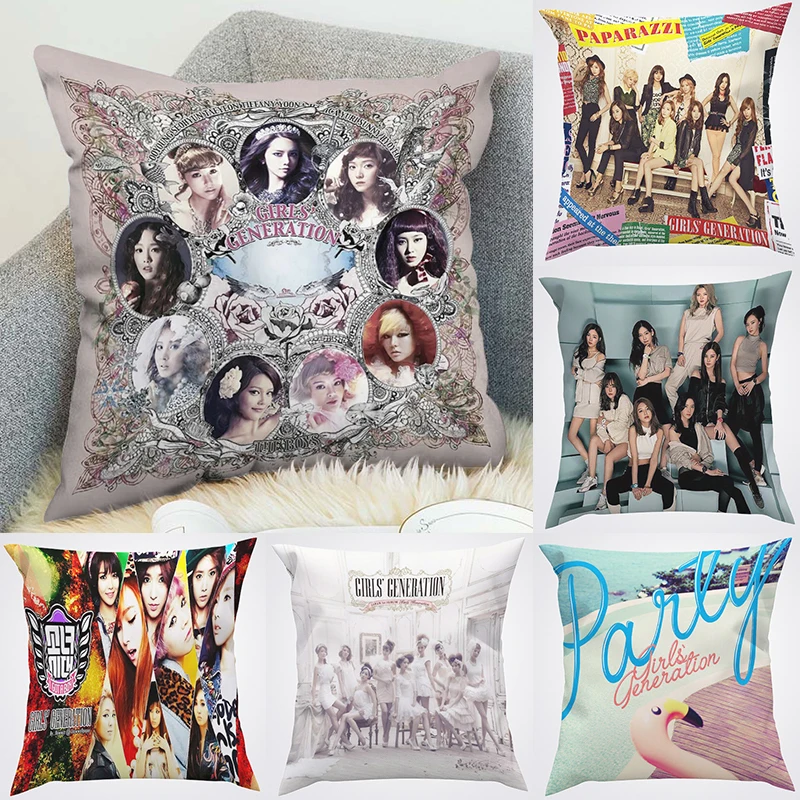Kpop-Girls' Generation Fall Pillow Cover 40x40 Decorative Pillowcases for Pillows 45x45 Cushions Home Decor Pilow Cases Sofa Bed
Kpop-Girls' Generation Fall Pillow Cover 40x40 Decorative Pillowcases for Pillows 45x45 Cushions Home Decor Pilow Cases Sofa Bed