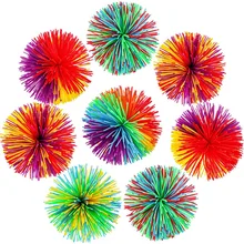 2pcs Anti-Stress 6cm Rainbow Fidget Sensory Koosh Ball Baby Funny Stretchy Ball Stress Relief Kids Autism Special Needs
2pcs Anti-Stress 6cm Rainbow Fidget Sensory Koosh Ball Baby Funny Stretchy Ball Stress Relief Kids Autism Special Needs