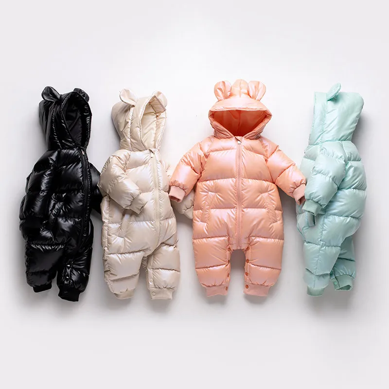 Winter Newborn Toddler Jumpsuit Boys and Girls Down Jacket Hooded Zipper Thickened Romper Baby Long Sleeve Warm Romper
Winter Newborn Toddler Jumpsuit Boys and Girls Down Jacket Hooded Zipper Thickened Romper Baby Long Sleeve Warm Romper