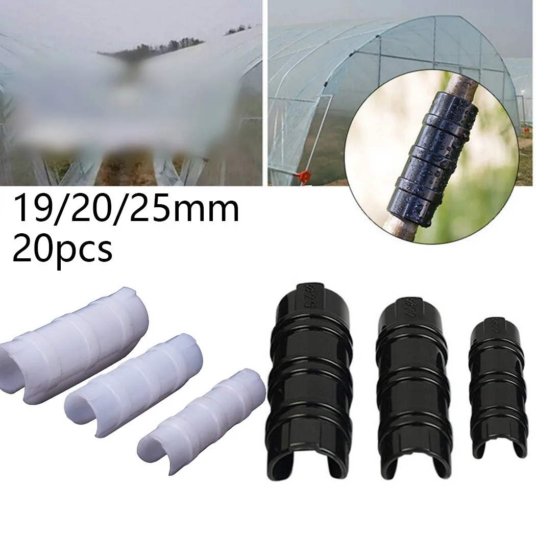 20 Pcs19/20/25mm Clips Plant Greenhouse Frames Pipe Clips Clamp Film Net Shade Sails Clamp Home Garden Tool Pipe Clamp Connector
20 Pcs19/20/25mm Clips Plant Greenhouse Frames Pipe Clips Clamp Film Net Shade Sails Clamp Home Garden Tool Pipe Clamp Connector
