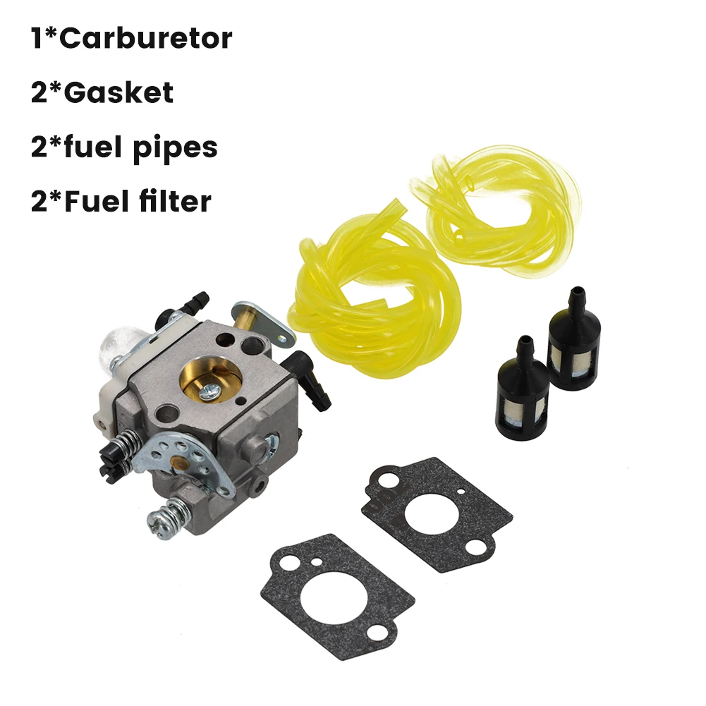 Accessories Carburetor kit Fuel filter Gasket Lawn mower Attachment Parts Replacement Set WT-990 WT-990-1 Durable Practical
Accessories Carburetor kit Fuel filter Gasket Lawn mower Attachment Parts Replacement Set WT-990 WT-990-1 Durable Practical