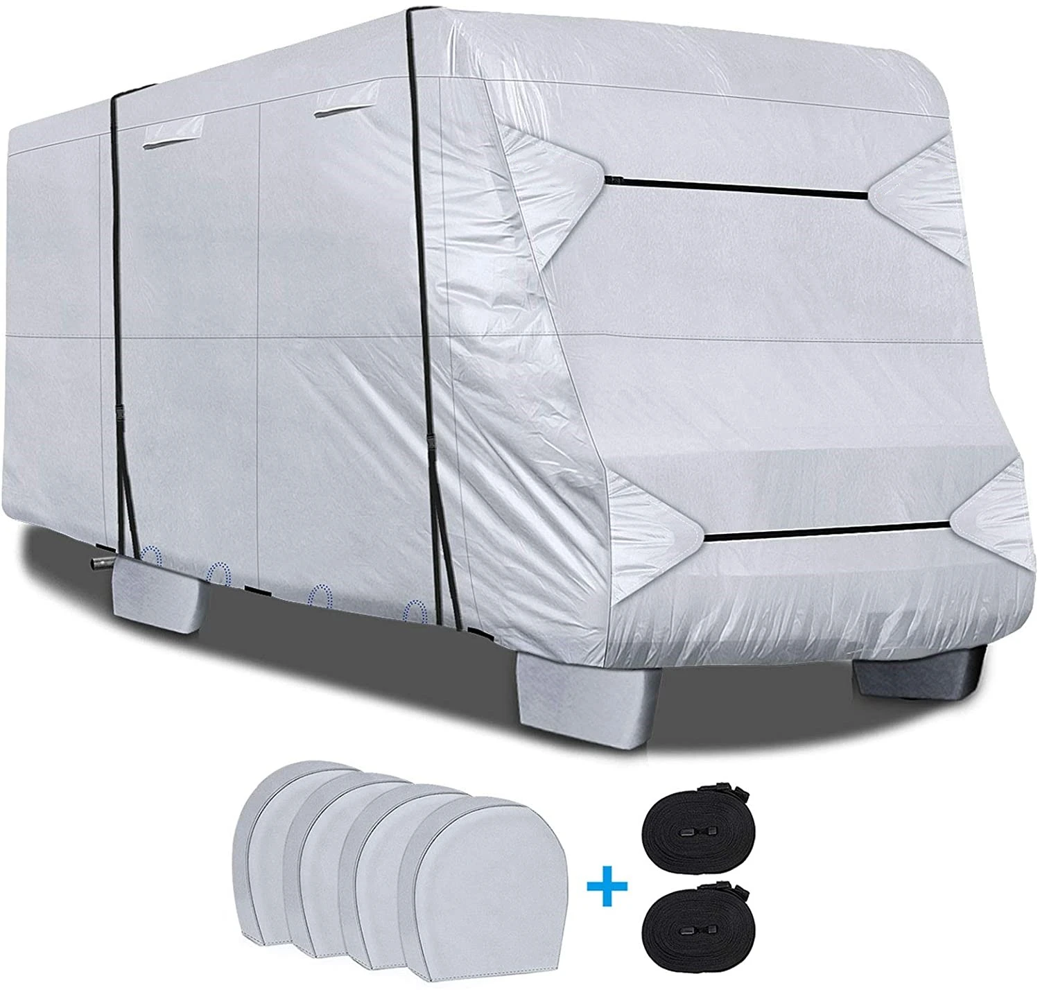 

Quality Guarantee Polypropylene Motorhome UV Proof Waterproof RV Cover Class C Camper Cover