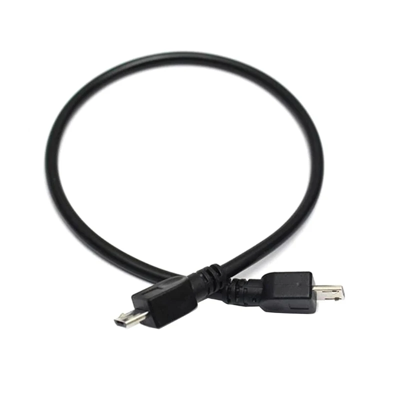 

5 Pin Micro USB Male to Micro USB Male Sync Charge OTG Charge Micro USB Cable Cord Adapter For Phone Tablets Keyboards Dropship