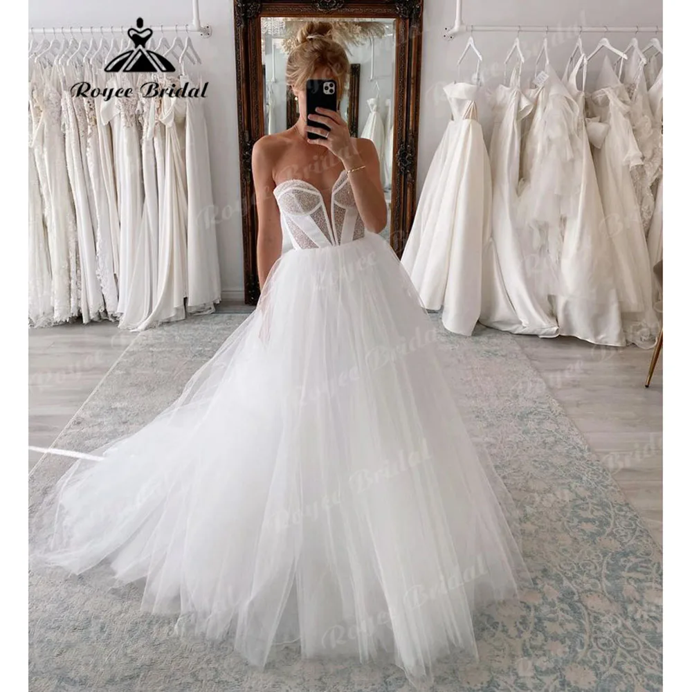 Trouwjurk V Neck Sweetheart A Line Beach Wedding Dress for Women Tulle Off the Shoulder 2023 Wedding Gowns Custom Made Elegant
Trouwjurk V Neck Sweetheart A Line Beach Wedding Dress for Women Tulle Off the Shoulder 2023 Wedding Gowns Custom Made Elegant