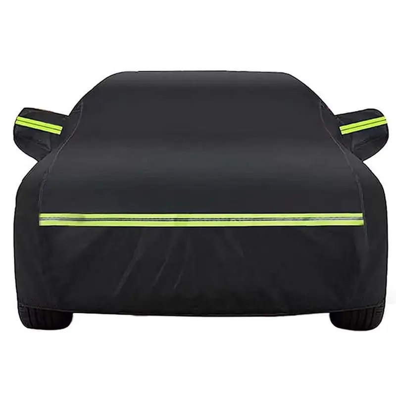 

Full Car Covers Auto Sun Full Cover Protector Uv Protection Dustproof Snowproof Car Body Cover Black All Weather Car Covers