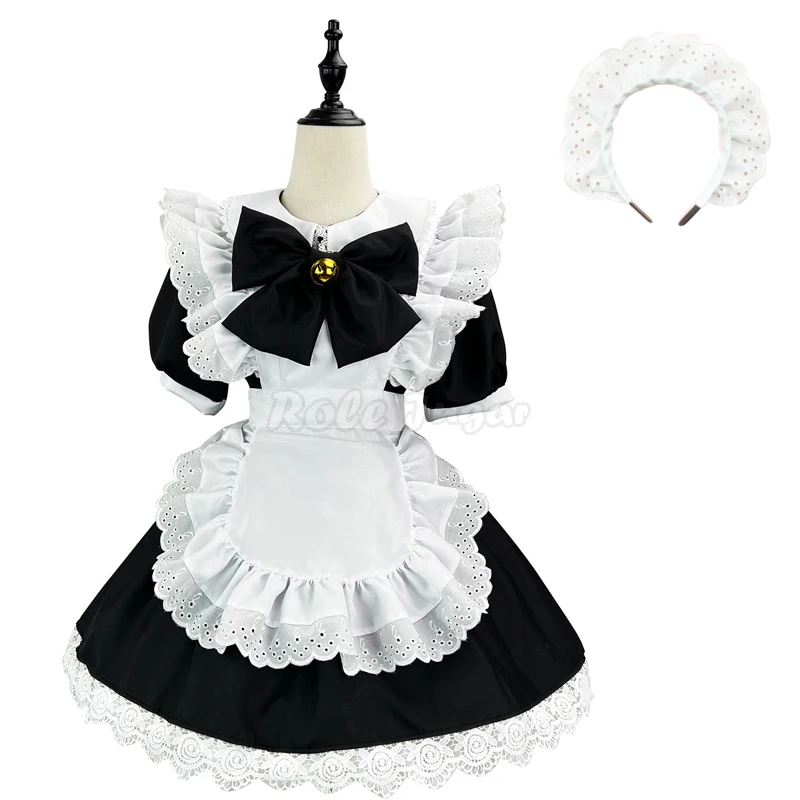 4pcs Japanese Anime Lovely Lolita Rabbit Girl Cosplay Black and White Maid Dress Halloween Party Cute Girls Uniform Sets
4pcs Japanese Anime Lovely Lolita Rabbit Girl Cosplay Black and White Maid Dress Halloween Party Cute Girls Uniform Sets