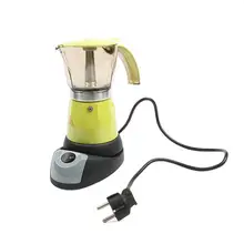 

Electrical Moka Pot Espresso Italian Mocha Maker Latte Brewer 6 Cups Electric Coffee Maker Percolators Stovetop Tool Filter