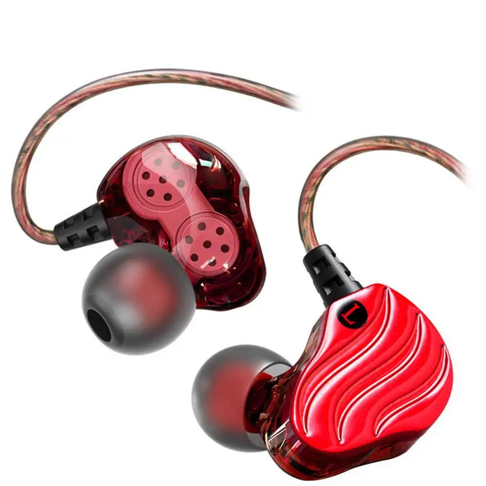 QKZ KD4 Wired In-Ear Bass HiFi Dual Units Earphones Running Sports Headphone
QKZ KD4 Wired In-Ear Bass HiFi Dual Units Earphones Running Sports Headphone