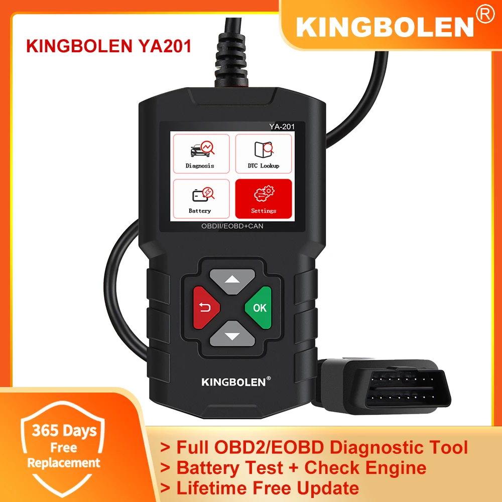 KINGBOLEN YA201 полный OBDII/EOBD считыватель кодов графа Datastream сохранение воспроизведения реальный 16Pin OBD2 диагностический инструмент Бесплатное обновление
KINGBOLEN YA201 полный OBDII/EOBD считыватель кодов графа Datastream сохранение воспроизведения реальный 16Pin OBD2 диагностический инструмент Бесплатное обновление