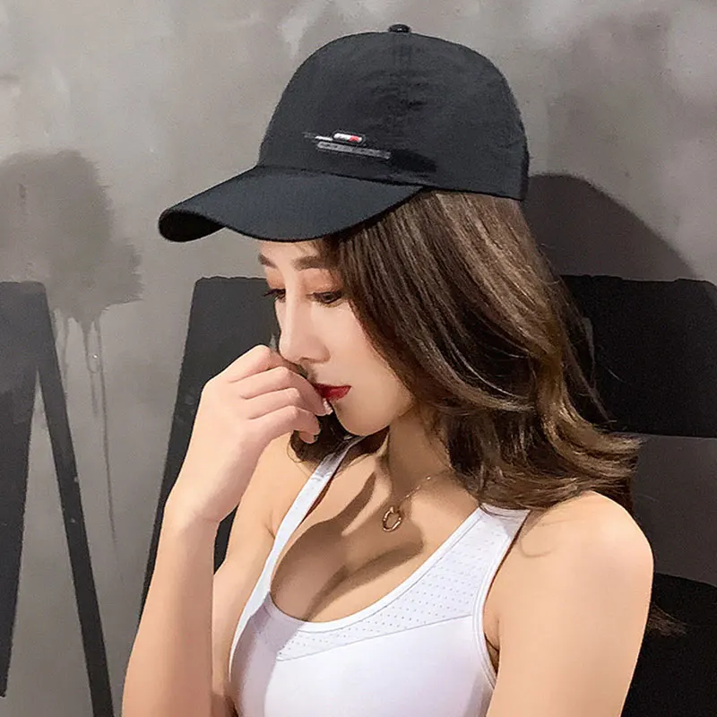 

Female Adjustable Hip Hop Hats 2023 Ponytail Baseball Cap Women Snapback Hat Mesh Caps Summer Breathable Mesh Sun Hat For Ladies