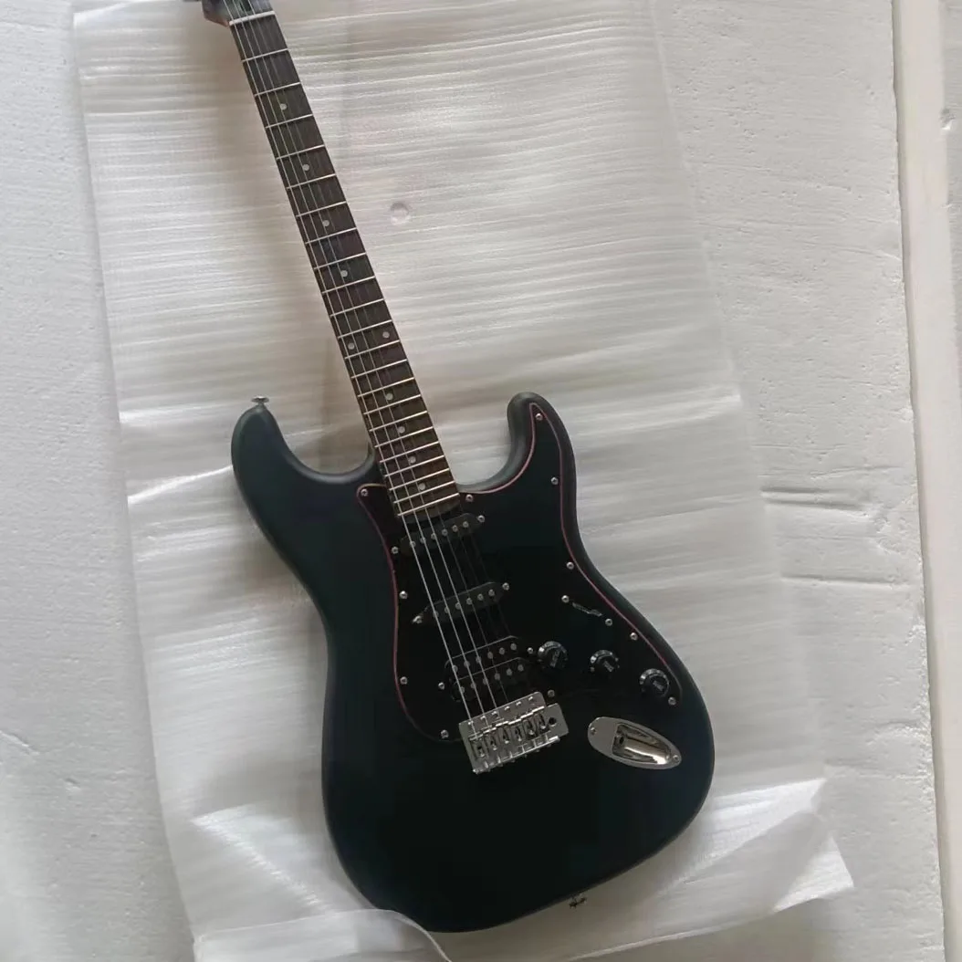 

Fast delivery Factory outlet theTop quality one-piece set neck 7 Strings Left Handed LTD MH-417 black Electric Guitar