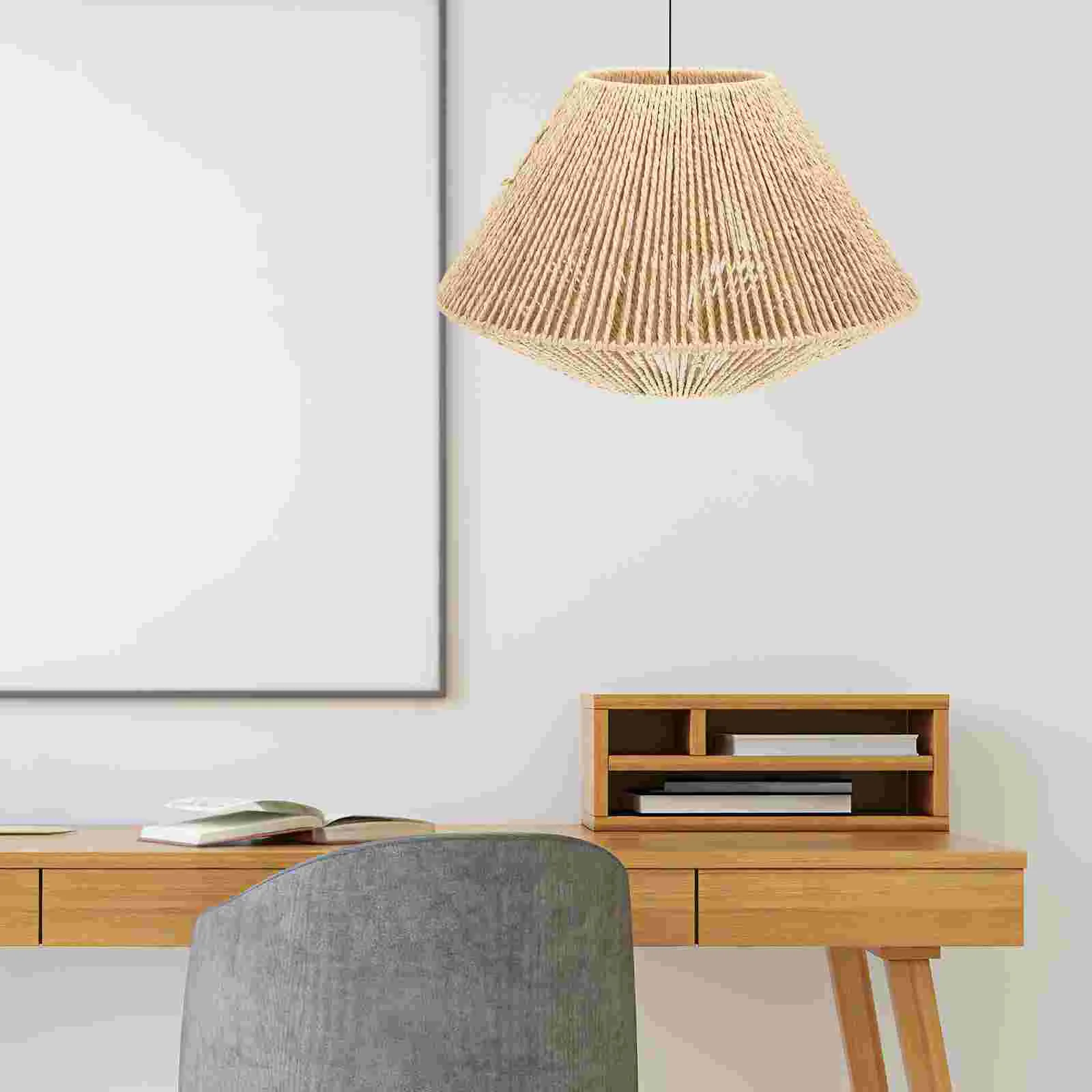 Woven Pendant Lampshade Rattan Weave Chandelier Lampcover Hanging Lamp Cover Ceiling Lamps Cover Living Room Bedroom Home
Woven Pendant Lampshade Rattan Weave Chandelier Lampcover Hanging Lamp Cover Ceiling Lamps Cover Living Room Bedroom Home