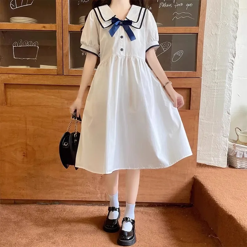 2024 New Girl's Summer Double Neckline Bow Dress Children's Leisure Short Sleeved Solid Color Dress
2024 New Girl's Summer Double Neckline Bow Dress Children's Leisure Short Sleeved Solid Color Dress
