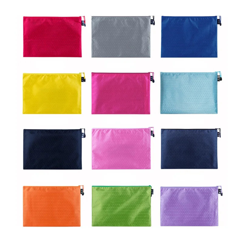 A4 Oxford Fabric Folders Document Bag Waterproof Folders Test Papers Storage Bag Pouch Cover Case Enveloppe Budget Bags 34*24CM
A4 Oxford Fabric Folders Document Bag Waterproof Folders Test Papers Storage Bag Pouch Cover Case Enveloppe Budget Bags 34*24CM