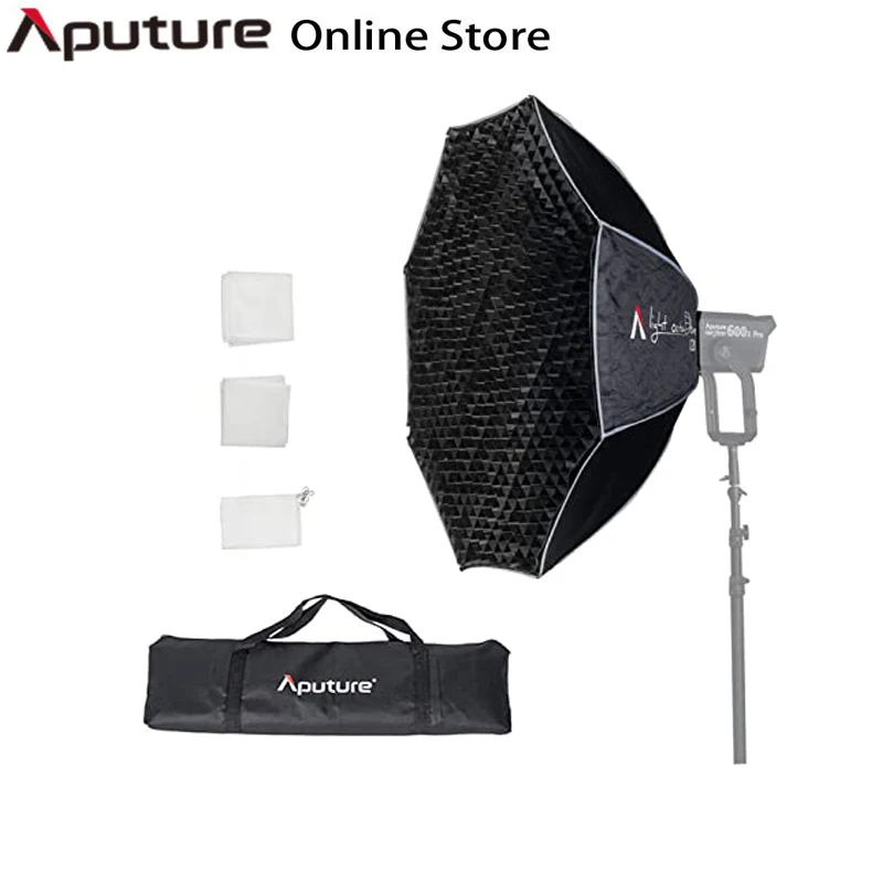Aputure Light OctaDome 120cm Octagon Portable Bowens Mount Softbox Photography Accessories for Aputure 300X Amaran 200x 60x
Aputure Light OctaDome 120cm Octagon Portable Bowens Mount Softbox Photography Accessories for Aputure 300X Amaran 200x 60x