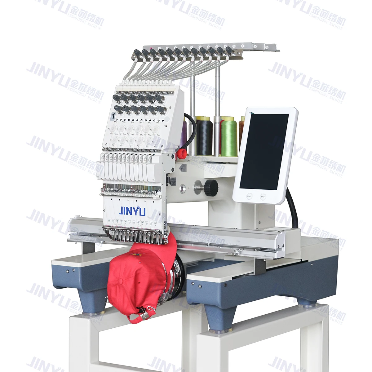 12 /15 Color Single Head Embroidery Machine Flat Hat T-shirt Apparel Embroidery Machine Embroidery Machine Computerized
12 /15 Color Single Head Embroidery Machine Flat Hat T-shirt Apparel Embroidery Machine Embroidery Machine Computerized