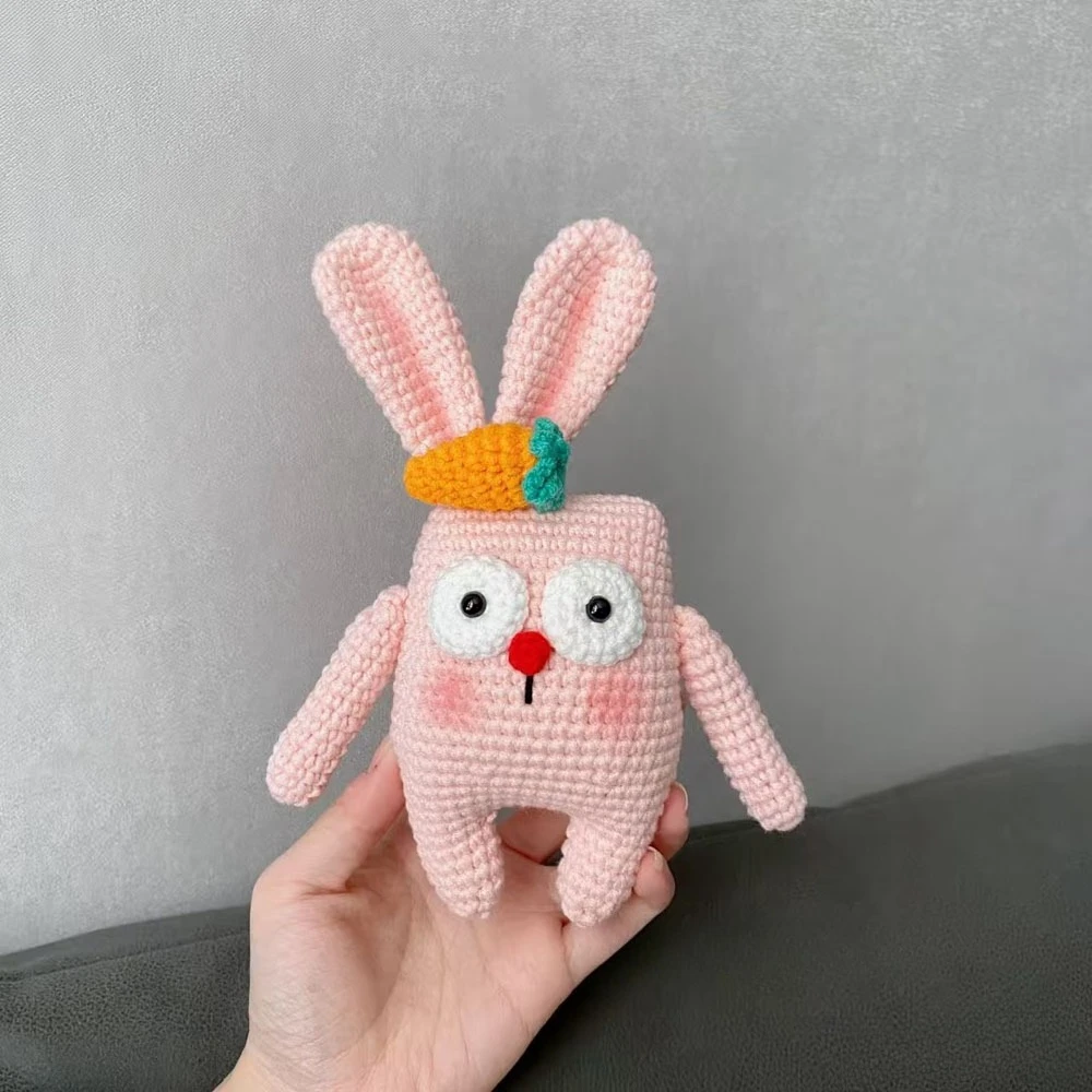 New Style Cute Cartoon Handmade Flying Rabbit Doll, Crochet Knids of Bunny Pendants, Rabbit Doll Key Chain for Bag Pendant New Style Cute Cartoon Handmade Flying Rabbit Doll, Crochet Knids of Bunny Pendants, Rabbit Doll Key Chain for Bag Pendant