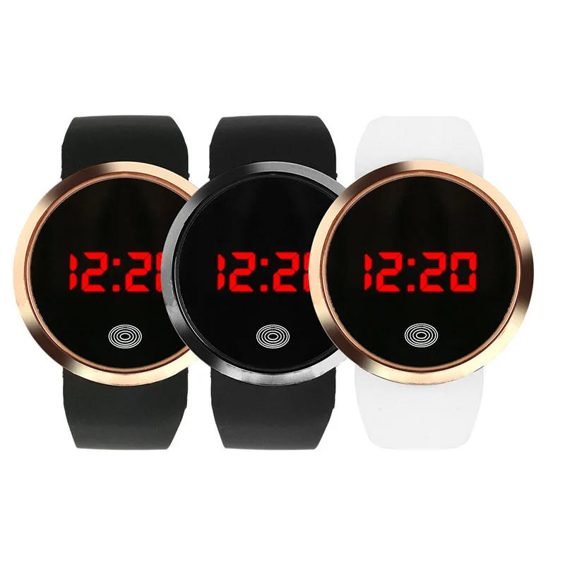 1pc Touch Screen Men Watch LED Digital Date Sport Watches Waterproof Silicone Strap Women Watches For Family/Friends Gift
1pc Touch Screen Men Watch LED Digital Date Sport Watches Waterproof Silicone Strap Women Watches For Family/Friends Gift