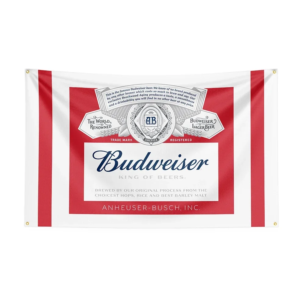 90x150cm Budweisers Flag Polyester Printed Beer Banner For Decor Banner For Decor
90x150cm Budweisers Flag Polyester Printed Beer Banner For Decor Banner For Decor