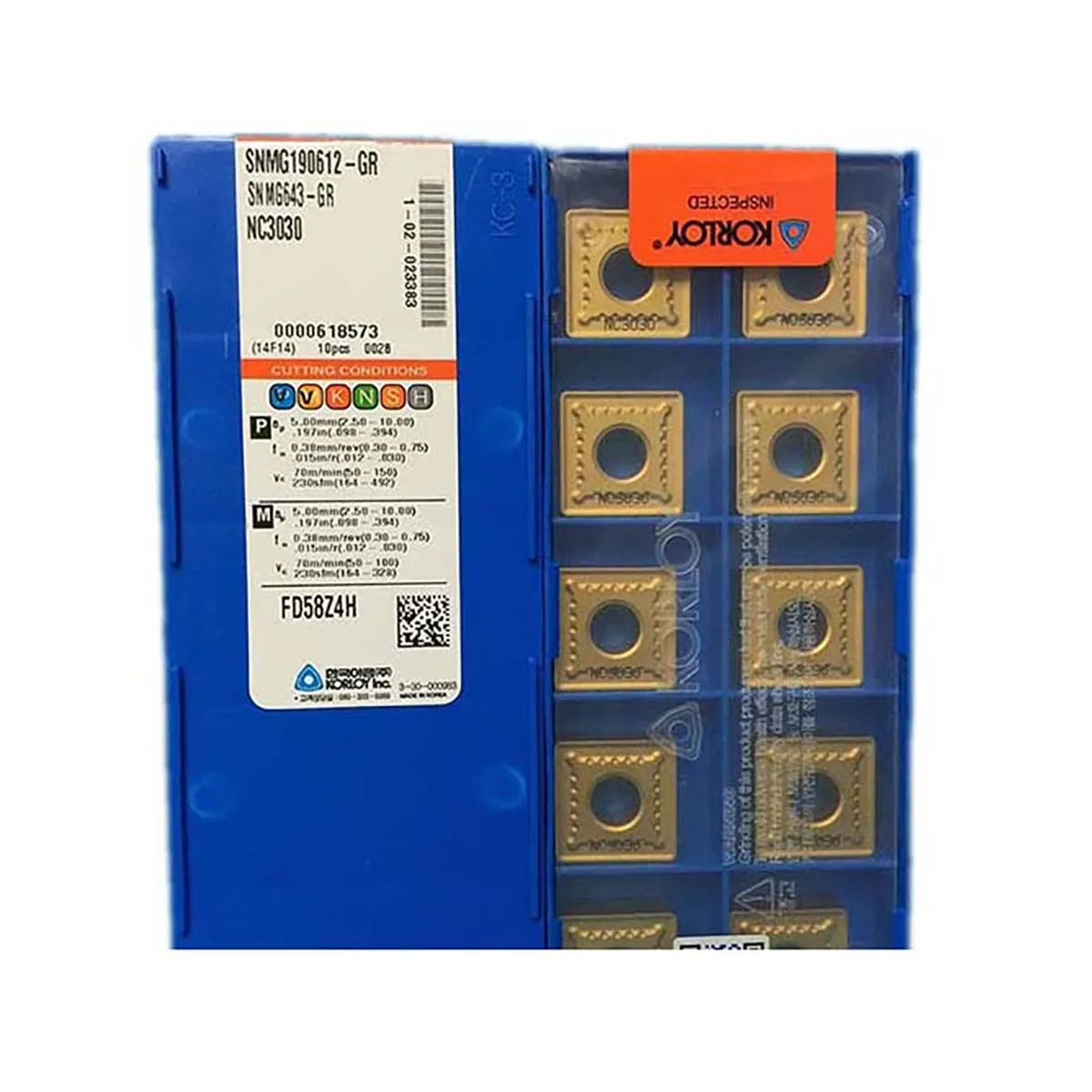 KORLOY 100% оригинальные SNMG SNMG19 SNMG190612 GR NC3030 твердосплавные режущие пластины для поворота, высокое качество, токарные инструменты
KORLOY 100% оригинальные SNMG SNMG19 SNMG190612 GR NC3030 твердосплавные режущие пластины для поворота, высокое качество, токарные инструменты
