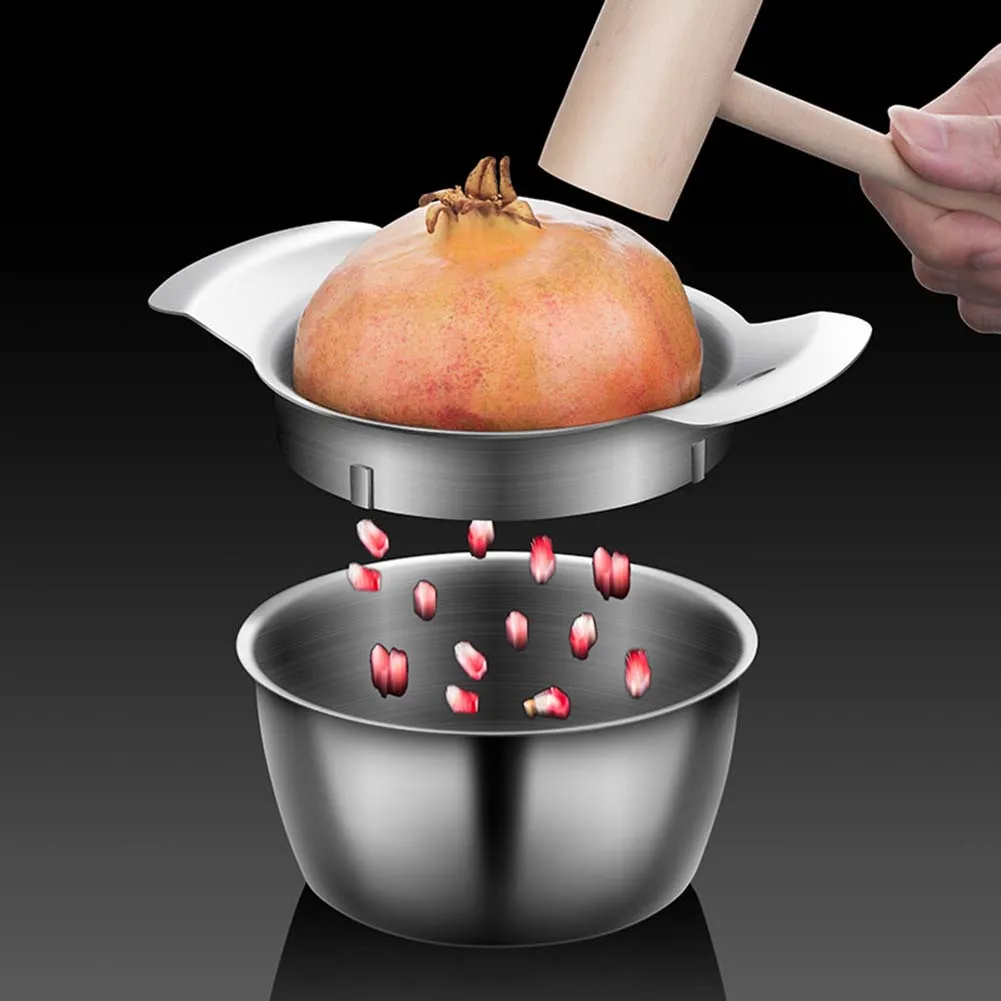 New 1PCS Stainless Steel Pomegranate Peeling Pulp Separator Kitchen Fruit And Vegetable Tool Peeler Seed. Remover Kitchen Gadget
New 1PCS Stainless Steel Pomegranate Peeling Pulp Separator Kitchen Fruit And Vegetable Tool Peeler Seed. Remover Kitchen Gadget