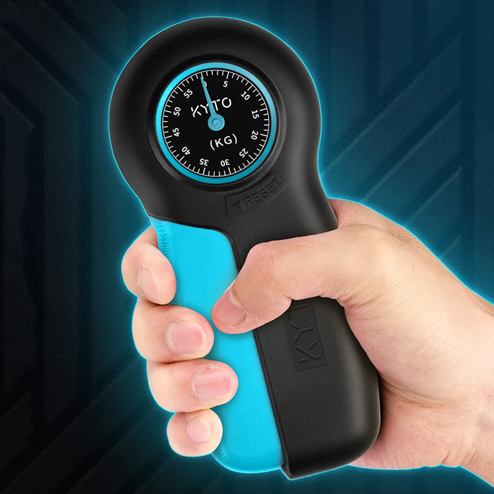 Hand Dynamometer Grip Strength Measurement Gauge Hand Muscle Developer for Gym Home ( Black Blue )
Hand Dynamometer Grip Strength Measurement Gauge Hand Muscle Developer for Gym Home ( Black Blue )