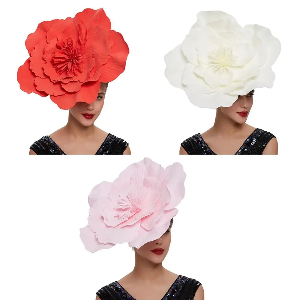 Fashion Feathers Women Bridal Large Flower Bow Hat Headdress Hair Band Makeup Prom
Fashion Feathers Women Bridal Large Flower Bow Hat Headdress Hair Band Makeup Prom