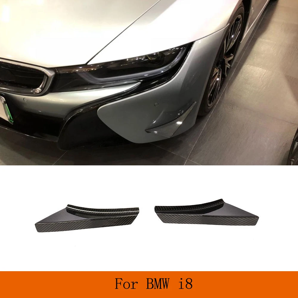 Dry Carbon Fiber Car Front Bumper Fins Canards Spoiler for BMW i8 2014-2018 Car Front Bumper Fins Splitters Decoration
Dry Carbon Fiber Car Front Bumper Fins Canards Spoiler for BMW i8 2014-2018 Car Front Bumper Fins Splitters Decoration