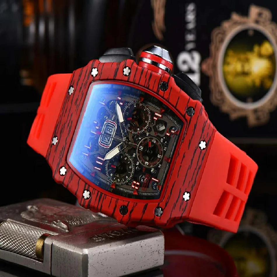 Hot Fashion Brand Automatic Mechanical Watches Men's Waterproof Skeleton Wrist Watch With Women Men Leather Strap
Hot Fashion Brand Automatic Mechanical Watches Men's Waterproof Skeleton Wrist Watch With Women Men Leather Strap