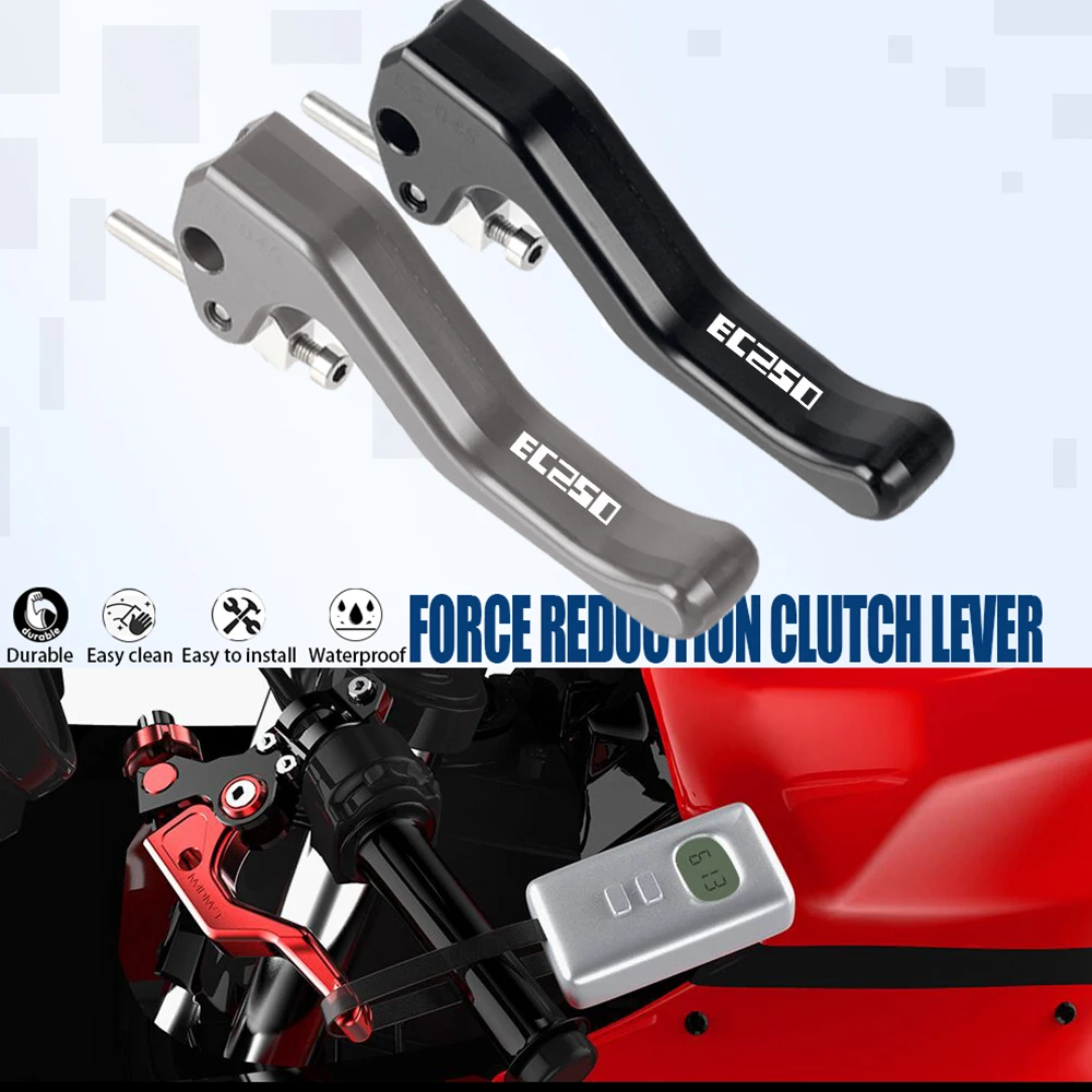 

Motocross Labor-saving Clutch Lever BrakTec 30% Force Reduction For EC250 EC 250 2022-2023 With"EC250 "LOGO Motor clutch lever