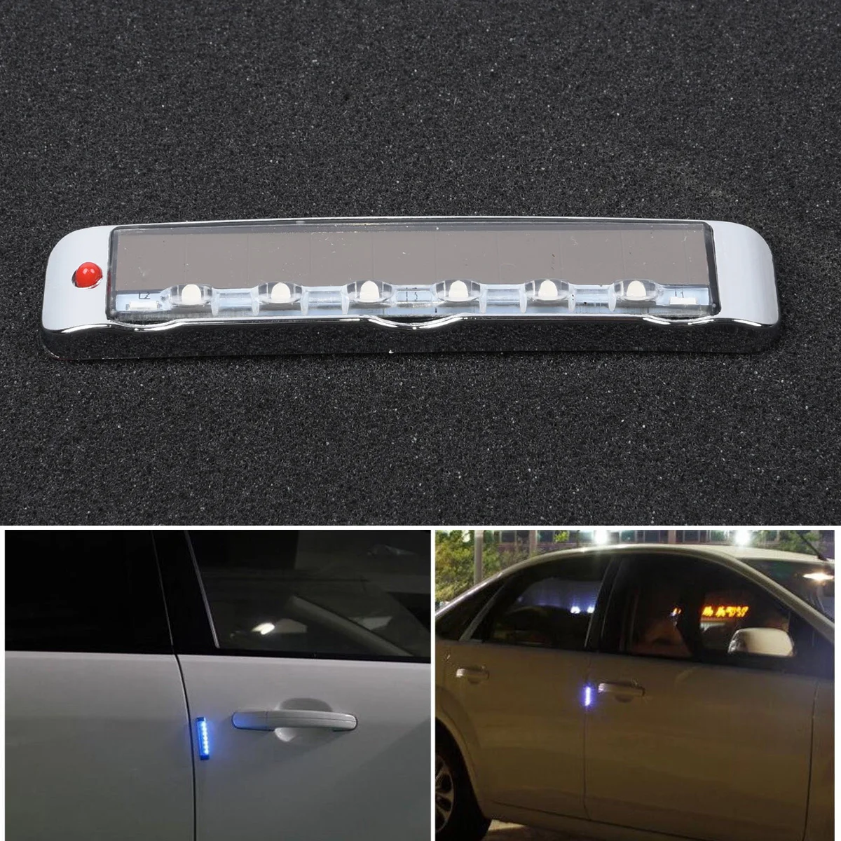 Turn Blinker Wireless LED Strobe Power 100*18*7.8mm Auto Universal Colorful Light 7 Colors Car Solar Flash Side
Turn Blinker Wireless LED Strobe Power 100*18*7.8mm Auto Universal Colorful Light 7 Colors Car Solar Flash Side