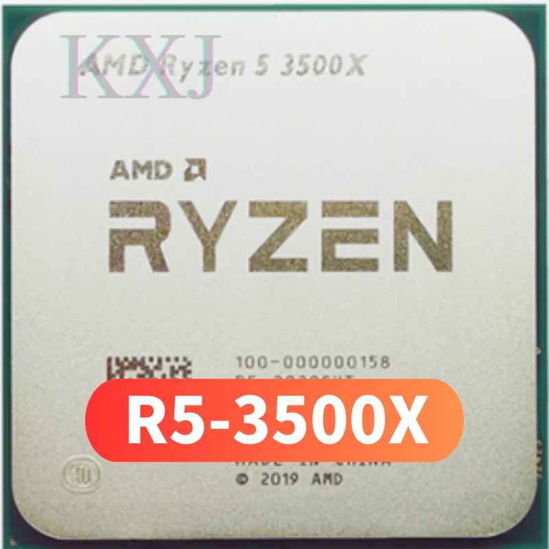 

Used AMD Ryzen 5 3500X R5 3500X 3.6 GHz Six-Core Six-Thread CPU Processor 7NM 65W L3=32M Socket AM4