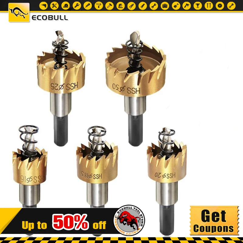 5pcs 16-30mm Marble Tile Opener HSS Core Drill Bit Hole Saw Drill Bits For Marble Granite Brick Tile Ceramic Concrete Drilling
5pcs 16-30mm Marble Tile Opener HSS Core Drill Bit Hole Saw Drill Bits For Marble Granite Brick Tile Ceramic Concrete Drilling