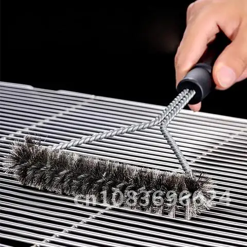 Grill BBQ Tool Accessories Brush Clean Wire Bristles Oil-free Cleaning Brushes with Handle Bbq Accessorie Weber Tools Barbecue
Grill BBQ Tool Accessories Brush Clean Wire Bristles Oil-free Cleaning Brushes with Handle Bbq Accessorie Weber Tools Barbecue
