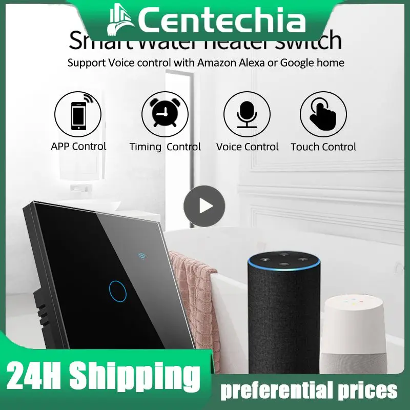 Переключатель для водонагревателя Tuya с поддержкой Wi-Fi и Alexa Home, 40 А, 8000 Вт
Переключатель для водонагревателя Tuya с поддержкой Wi-Fi и Alexa Home, 40 А, 8000 Вт