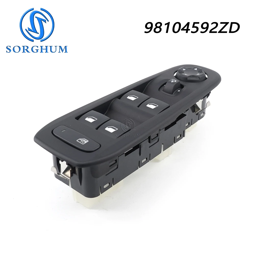 98104592ZD For Peugeot 308 408 Front Left Window Regulator Side Mirror Adjustment Control Switch 10115148-01 Drop Shipping
98104592ZD For Peugeot 308 408 Front Left Window Regulator Side Mirror Adjustment Control Switch 10115148-01 Drop Shipping