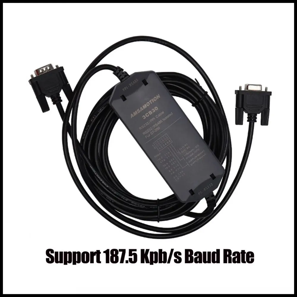 CNC Новый 2022 RS232 PPI кабель PC-RS232 PPI-RS485 изолированный для S7-200 PLC кабель программирования 6ES7901-3CB30-0XA 0 Поддержка WIN7/XP
CNC Новый 2022 RS232 PPI кабель PC-RS232 PPI-RS485 изолированный для S7-200 PLC кабель программирования 6ES7901-3CB30-0XA 0 Поддержка WIN7/XP
