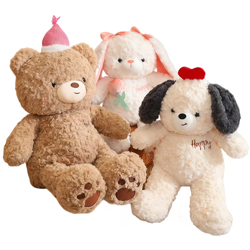 New Lovely Creative Party Animal Series Dog Bear Rabbit Soft Plush Toys Accompany Dolls Girls Kids Birthday Festival Presents
New Lovely Creative Party Animal Series Dog Bear Rabbit Soft Plush Toys Accompany Dolls Girls Kids Birthday Festival Presents