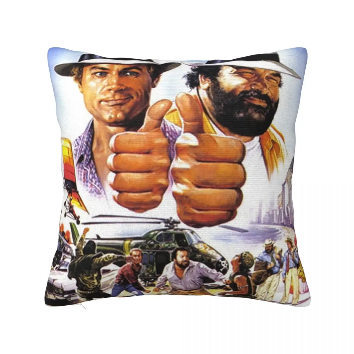 Bud Spencer Terence Hill Pillowcase Printing Polyester Cushion Cover Legends And Hero 3D Printed Pillow Case Cover Bedroom 18"
Bud Spencer Terence Hill Pillowcase Printing Polyester Cushion Cover Legends And Hero 3D Printed Pillow Case Cover Bedroom 18"