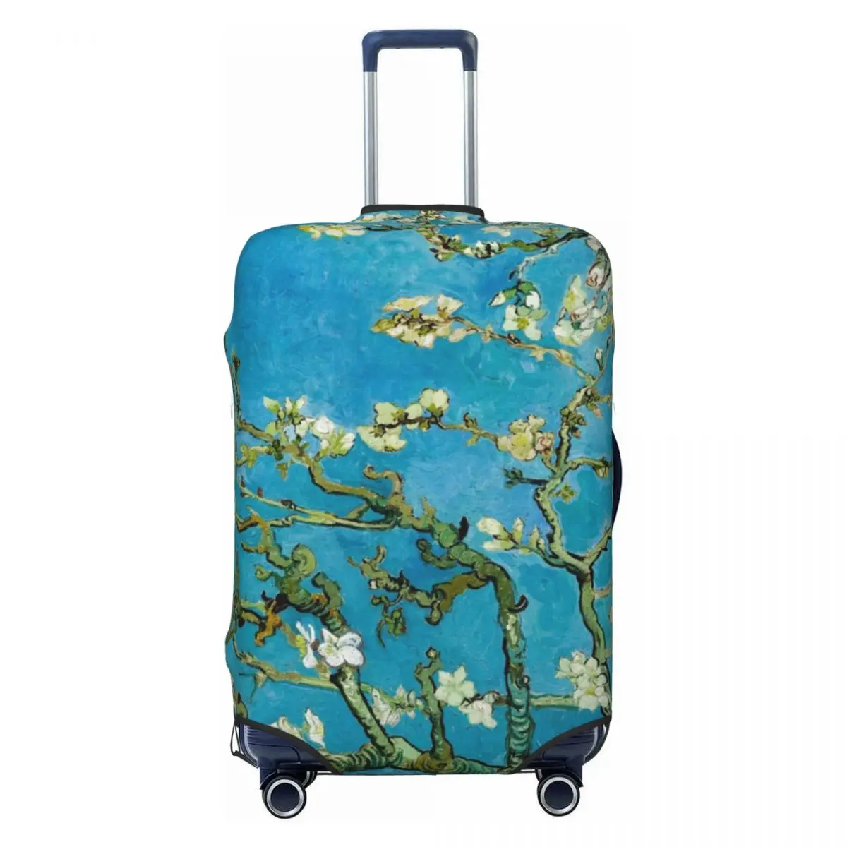 

Almond Blossom Suitcase Cover Vincent Van Gogh Travel Protector Holiday Useful Luggage Case