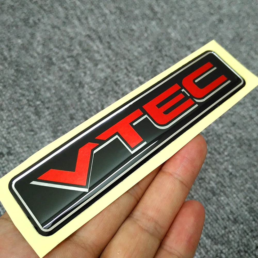 

For Honda Civic Accord Odyssey Spirior CRV SUV I - VTEC Accessories Logo Metal Car Styling Emblem Tail Body Badge Sticker